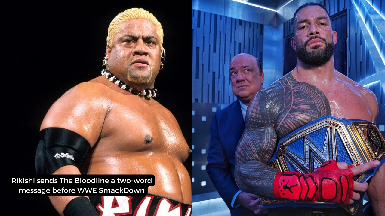Rikishi sends The Bloodline a two-word message before WWE SmackDown
